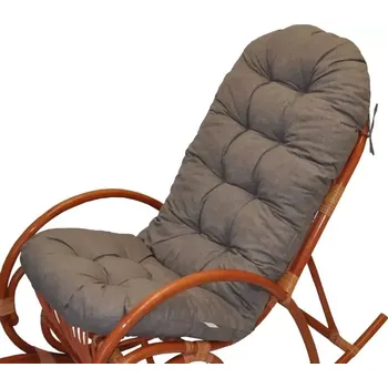 Podsedák Polstr na houpací křeslo - šedý melír - SLEVA 3% s kodem radost25