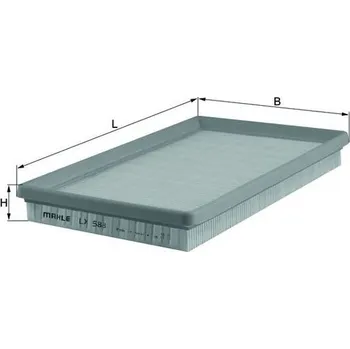 Vzduchový filtr Vzduchový filtr MAHLE LX 588