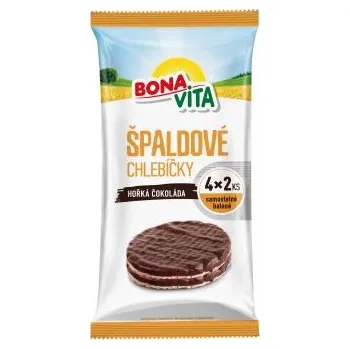 Čokoláda Bonavita Špaldové chlebíčky hořká čokoláda 128g 128g
