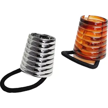 Ozdobná gumička pro vysoký culík - kužel