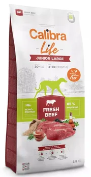 Krmivo pro psa Calibra Life Dog Junior Large Fresh Beef
