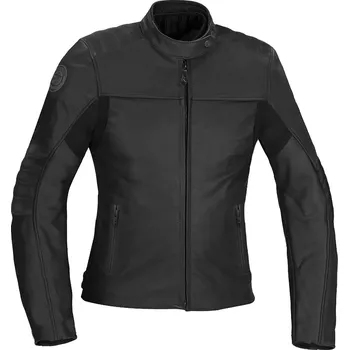 Moto bunda Dámská kožená bunda na motorku SEVENTY DEGREES SD-JL3 černá M