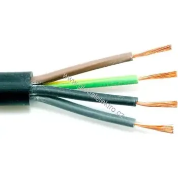 elektrický kabel H05RR-F 4G1,5 CGSG