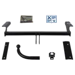 AUTO-HAK tažné zařízení pevné včetně TowTec elektropřípojky 7pólové univerzální - CHEVROLET AVEO / KALOS Šikmá zadní část