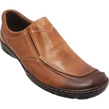 Pánská zdravotní obuv Pánské mokasíny Peon IG/341-8 hnědé Velikost: 43