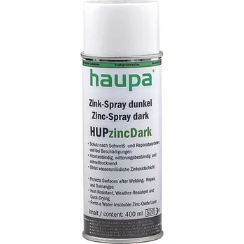 Barva ve spreji 170150 Sprej zinkový HUPzinc tmavý 400 ml, Haupa