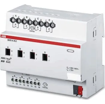 2CDG110080R0011 SD/S 4.16.1 Spínací a stmívací akční člen řadový, 16 A, 4násobný, ABB