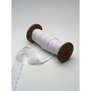 Krajka Krajka 05 bílá 32 mm