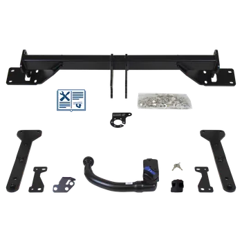 Tažné zařízení AUTO-HAK tažné zařízení Odnímatelné Tažné rameno zasunuté zespodu - MERCEDES-BENZ S-CLASS