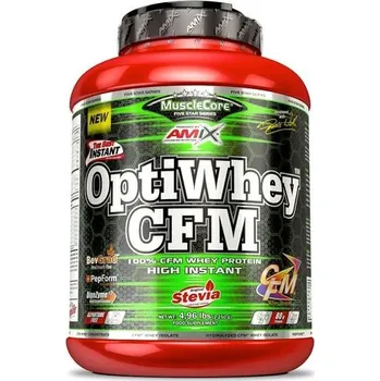 Protein Amix OptiWhey CFM Protein 2,25kg - jahoda