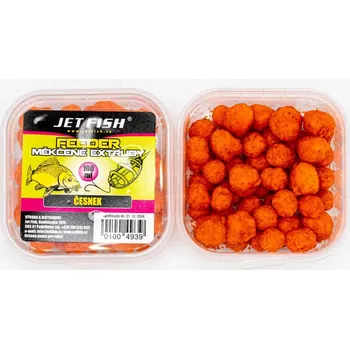 Boilies JetFish JET FISH 100ml měkčené extrudy : ČESNEK
