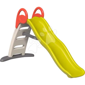 skluzavka Skluzavka s vodotryskem Funny Slide Green Toboggan Smoby 2metrová dvojitá pevná konstrukce s UV filtrem od 24 měsíců