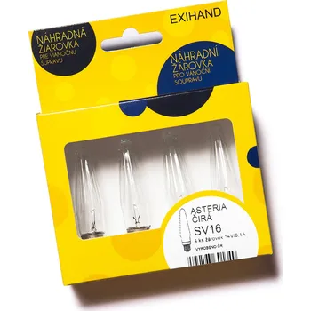 Žárovka Exihand Asteria čirá E10 1,4W 14V 2700K