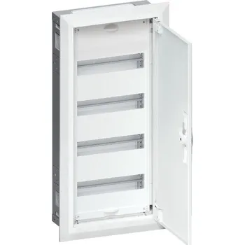 Rozvaděč FWU41S Rozvaděč FWU 48M pod omítku, IP30, tř. ochr. II, plná dvířka, Hager