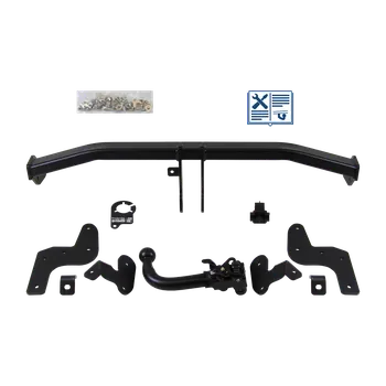 Tažné zařízení AUTO-HAK tažné zařízení Odnímatelné Tažné rameno zasunuté zezadu - OPEL CROSSLAND X / CROSSLAND