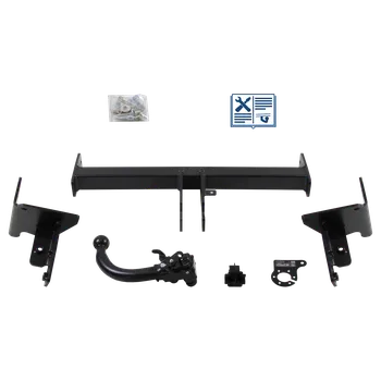 Tažné zařízení AUTO-HAK tažné zařízení Odnímatelné včetně TowTec elektropřípojky 7pólové univerzální - JEEP CHEROKEE