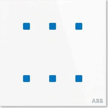 2CKA006300A1542 Tacteo prvek ovládací dotykový 6násobný, 86x86, ABB