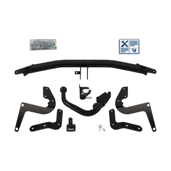 Tažné zařízení Brink tažné zařízení Odnímatelné tažné rameno zasunuté diagonálně zespodu - CITROËN C4 SPACETOURER