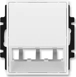 5014E-A00400 03 Kryt pro šikmé osvětlení s LED nebo prvky Panduit Mini-Com, bílá/bílá, ABB, Element, Time