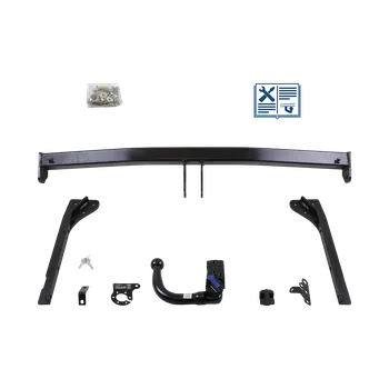 Tažné zařízení AUTO-HAK tažné zařízení Odnímatelné včetně TowTec elektropřípojky 7pólové univerzální - DODGE GRAND CARAVAN