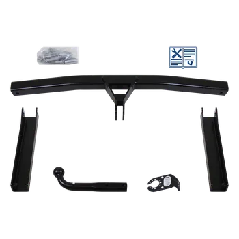 Tažné zařízení Brink tažné zařízení pevné včetně TowTec elektropřípojky 7pólové typová - AUDI A6 C6