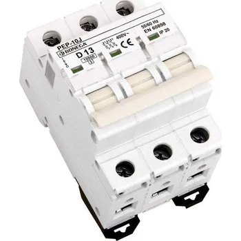 Jistič 03-3013D-PEP-10J Jistič PEP-10J (10 kA) 3P D 13A, Bonega