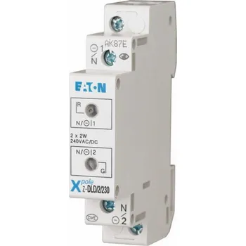 Jistič Z-DLD/2/230 (284925) Z-DLD/2/230 Světelné návěstí červená+zelená 2x LED, Un=230V AC/DC, EATON