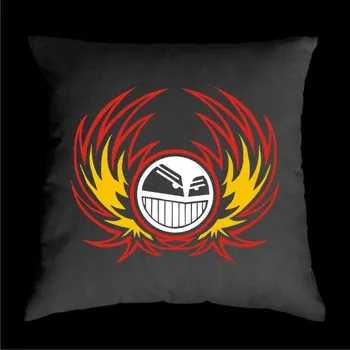 Dekorativní polštářek TEKNOSHOP BAZOOKA 008 tekno polštářek s potiskem černý