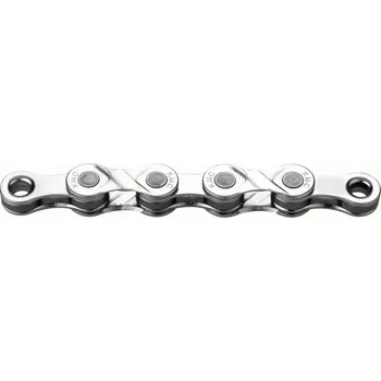 Řetěz na kolo Řetěz KMC e9 + spojka, 9-ti rychl.,122 článků, stříbrný, orig.bal. v krabičce