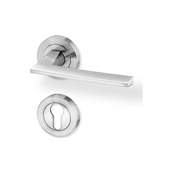 Dveřní kování ACT SERVIS ACT - Dresden R Provedení: PZ (vložkový zámek), Povrch: IN - nerez