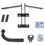 AUTO-HAK tažné zařízení pevné včetně TowTec elektropřípojky 7pólové typová - SAAB 9-3 Kabriolet