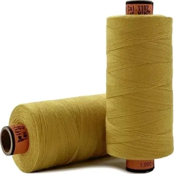 Nit Nitě Amann BELFIL-S 120 1000 m, barva světle hořčicová