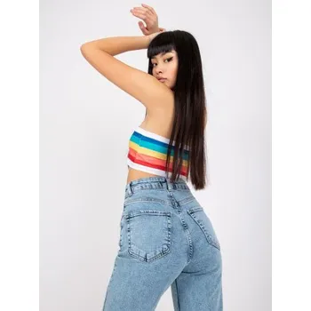 Dámské džíny Dámské džíny s vysokým pasem SEVILLE modré