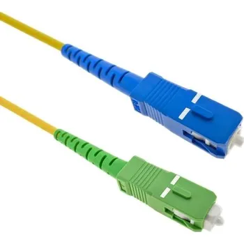 Patch panel Lexi-Net Patch kabel 09/125, SC(APC)-SC(PC), 3m simplex (3mm)