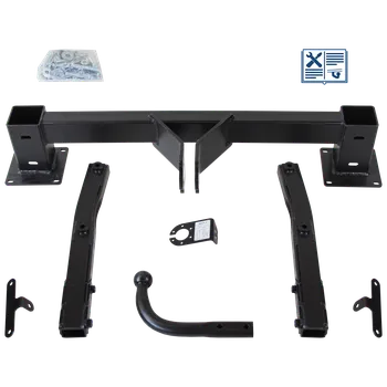 Tažné zařízení Hak-Pol tažné zařízení pevné včetně TowTec elektropřípojky 7pólové typová - MERCEDES-BENZ M-CLASS