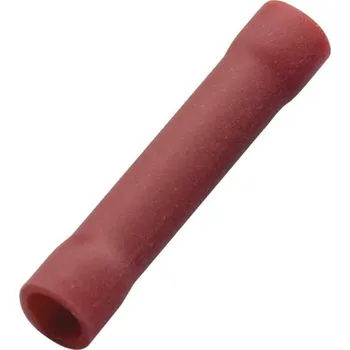 Kabelové oko 260750 Spojka lisovací s nylon-izolací 0,5 - 1 mm2, červená, Haupa