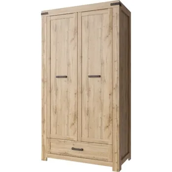 Dětská skříň MORITZ skříň 2d1s - dub wotan