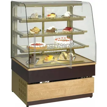 OEM Vitrína chl. cukrářská GEORGIA III 1000 - šedá Varianta: Vitrína chl. cukrářská GEORGIA III 1000 - šedá