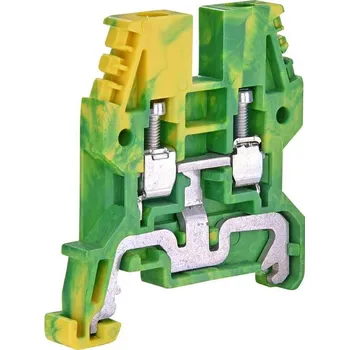 003903067 Svorka zemnící šroubová ESC-TEO.4, žlutozelená, ETI