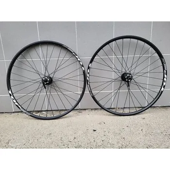 Zapletené kolo Zapletená kola Remerx TOP Disc 29,PŘEDNÍ+ZADNÍ černé 6děr