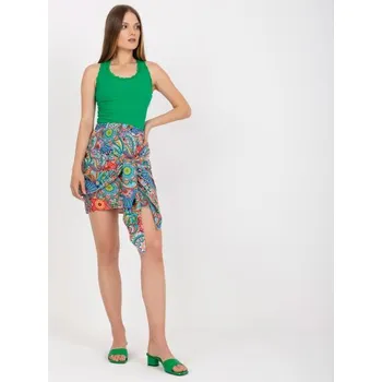 Dámská sukně Dámská sukně se vzory a zavazováním mini RUE PARIS barevná