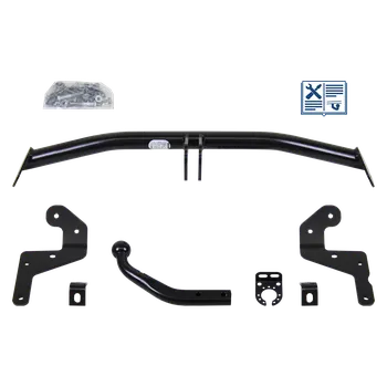 Tažné zařízení Brink tažné zařízení pevné včetně TowTec elektropřípojky 7pólové typová - PEUGEOT 208 I