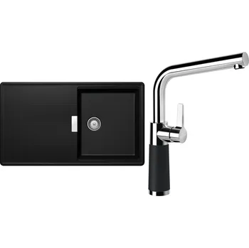 Granitový dřez Set Schock S13-6 (dřez Tia D-100 Magma + baterie SC-540 Magma)