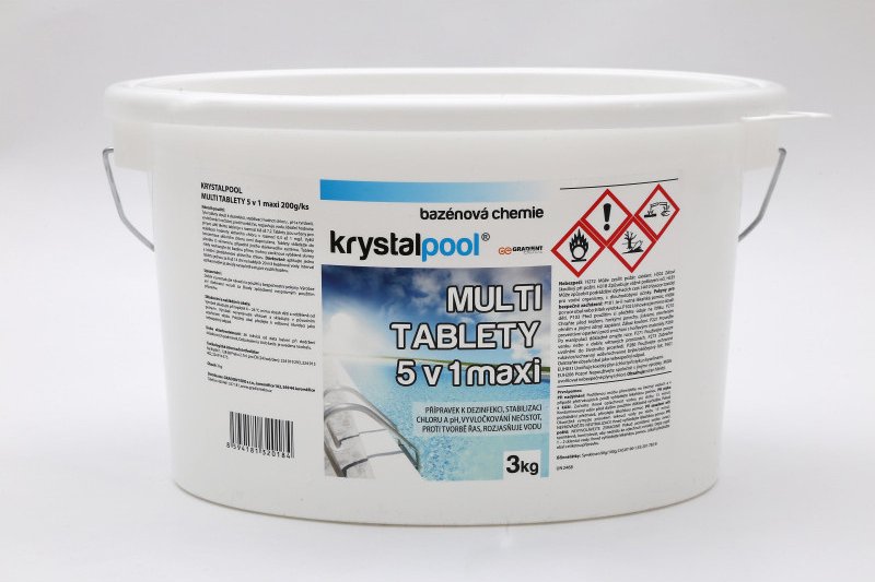 Multi tablety 5v1 Maxi 3kg