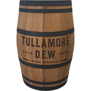 Sud Dubový sud olejový nátěr a černé skruže TULLAMORE DEW 225L 769