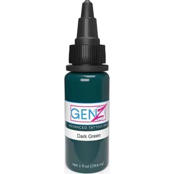 Tetovací barva Intenze Gen-Z - Dark Green 30ml