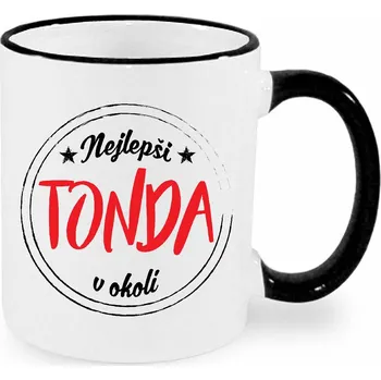 Hrnek - Nejlepší Tonda v okolí Barva: Černá