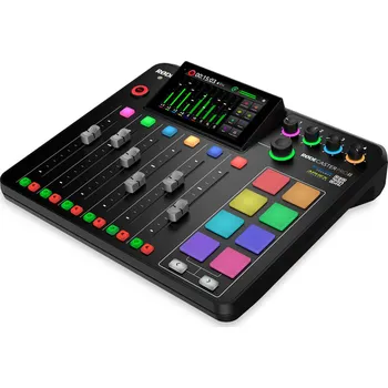 Audio RODE RØDECaster Pro II (Podcast studio, 4 In, BT, USB-C, Aphex Processing, Revolutions Preamps.)