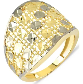 Prsten Lillian Vassago Originální prsten z kombinovaného zlata LLV85-GR062 Velikost prstenu: 64