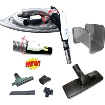 Vysavač Centrální vysavače Praha - Sada pro všechny povrchy - 27 cm s hadicí s vypínáním 9m